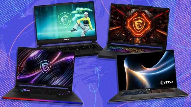 MSI-Laptops sind speziell für Gaming, KI-Projekte und innovative Zukunftsszenarien entwickelt.