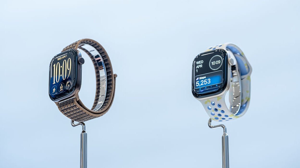 Apple Watch Series 12 on display at Apple event