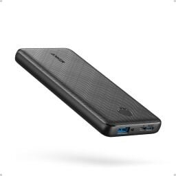 A Anker PowerIQ USB-C Power Bank