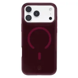 burgundy jelly case on iphone 18 pro max